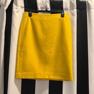 J. CREW FACTORY • The Pencil Skirt Vibrant Yellow Pencil Skirt